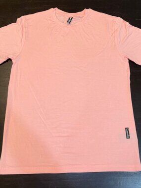 COMFRT Cloud Tee T-Shirt Unisex Pink Size SMALL ~ 4-Way Stretch Soft Cozy